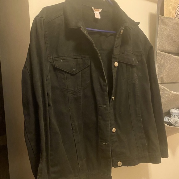 Jackets & Blazers - Black jean jacket